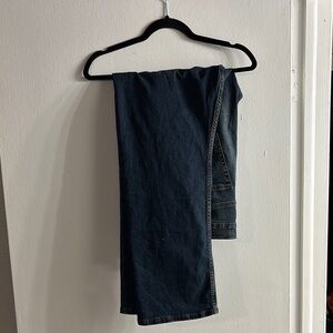 Dark Blue Straight Jeans